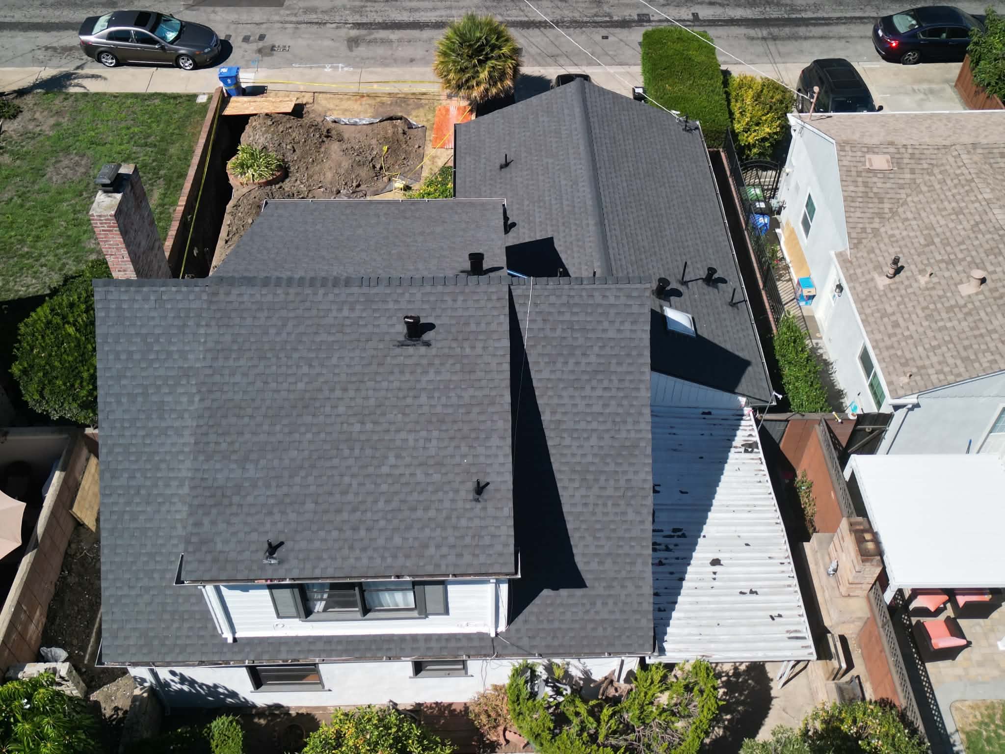 New residential asphalt shingle roof